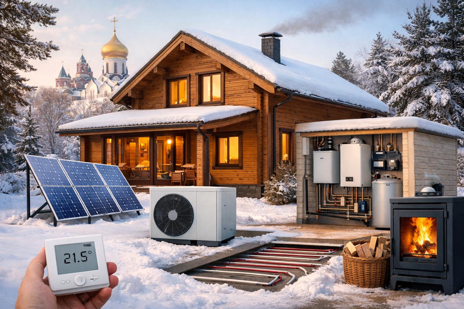 Почему экономное отопление частного дома в Звенигороде — это реально и выгодно