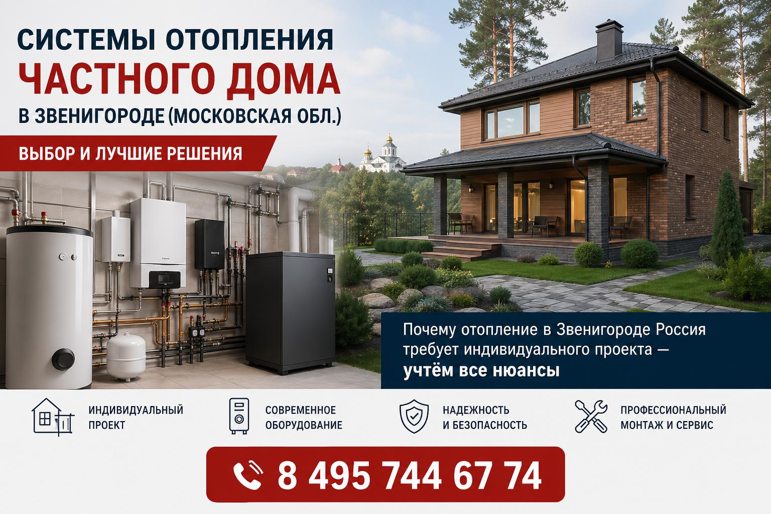 Почему отопление в Звенигород Россия требует индивидуального проекта — учтём все нюансы