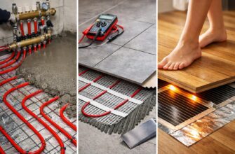 Способы подогрева пола в Звенигороде