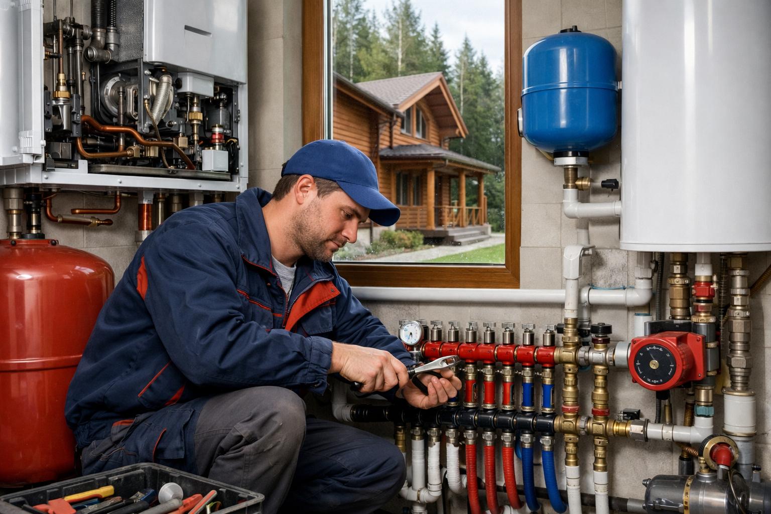 Ремонт отопления в частном доме в Звенигороде от «Звенигород — системы отопления водоснабжения 8 495 744 67 74» — профессионально и надёжно