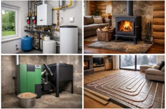 Виды отопления загородного дома в Звенигороде