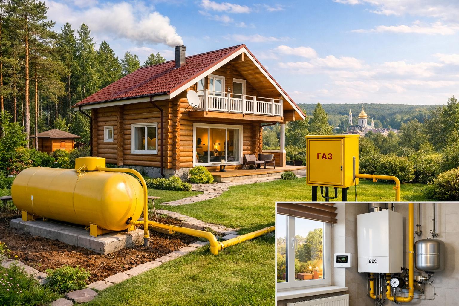 Почему газовое отопление — лучший выбор для дачи в Звенигороде: комфорт и экономия