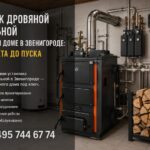 Монтаж дровяной котельной в частном доме в Звенигороде