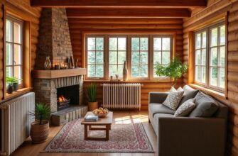 Звенигород: отопление дачи панельными радиаторами