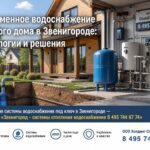 Современное водоснабжение частного дома в Звенигороде