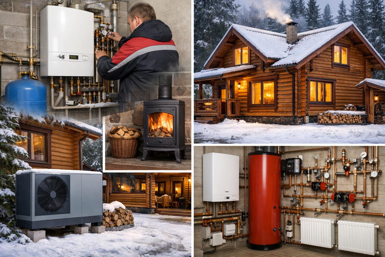 Почему отопление дачи в Звенигороде требует профессионального подхода