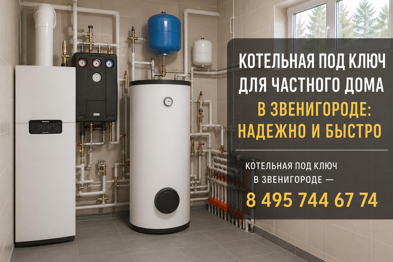 Котельная под ключ в Звенигороде —