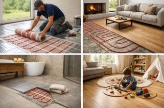 Тёплые полы в Звенигороде