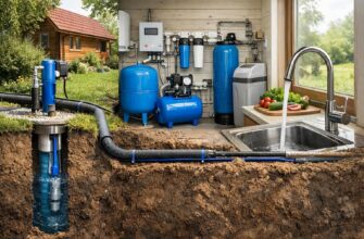 Индивидуальное водоснабжение дачи в Звенигороде