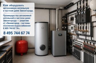 Как оборудовать автономную котельную в частном доме Звенигорода