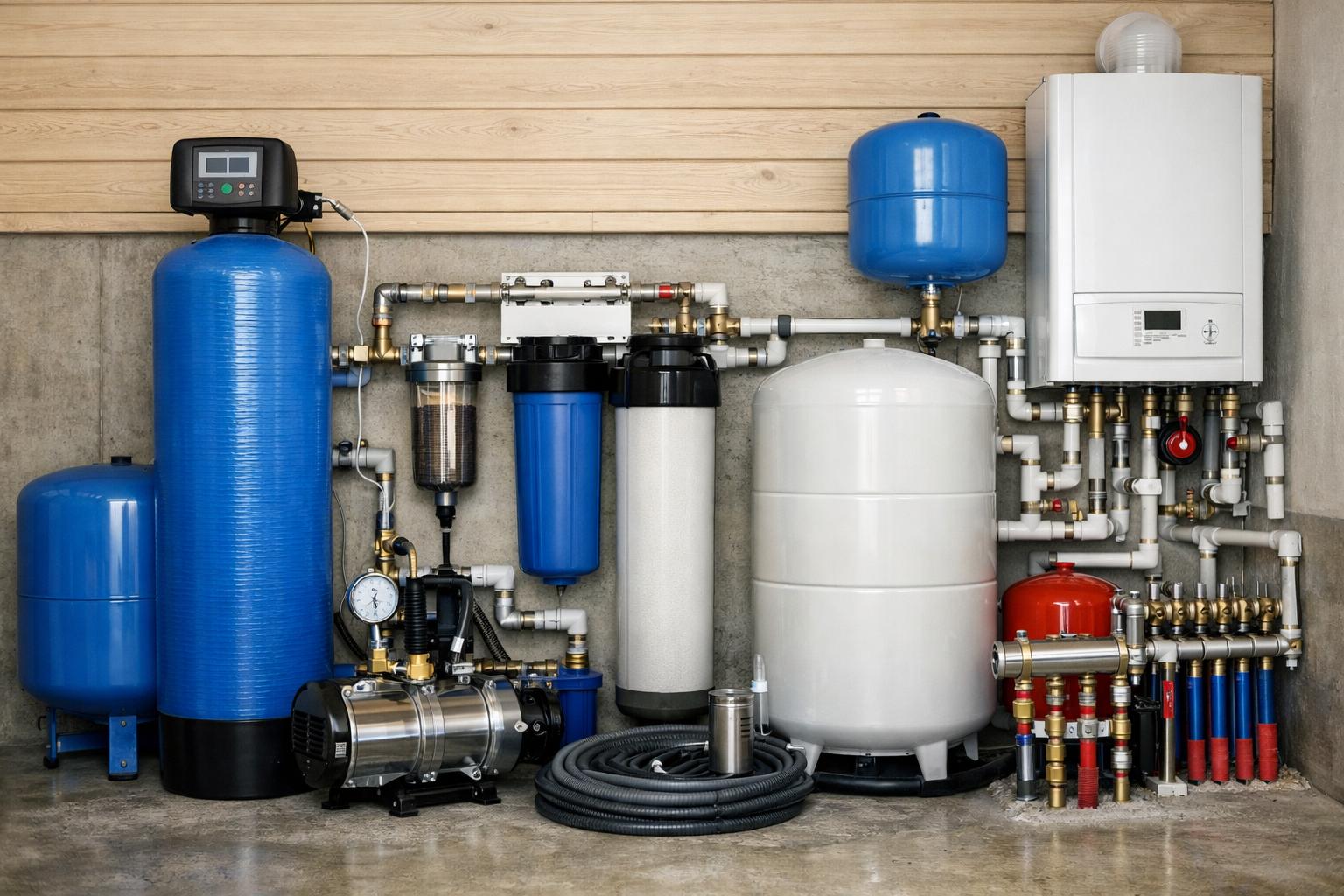 Комплексное водоснабжение под ключ в Звенигороде — Звенигород - системы отопления водоснабжения 8 495 744 67 74