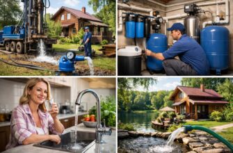 Профессиональное водоснабжение дачи в Звенигороде