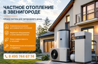 Частное отопление в Звенигороде