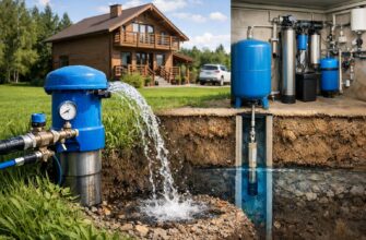 Водоснабжение дома в Звенигороде