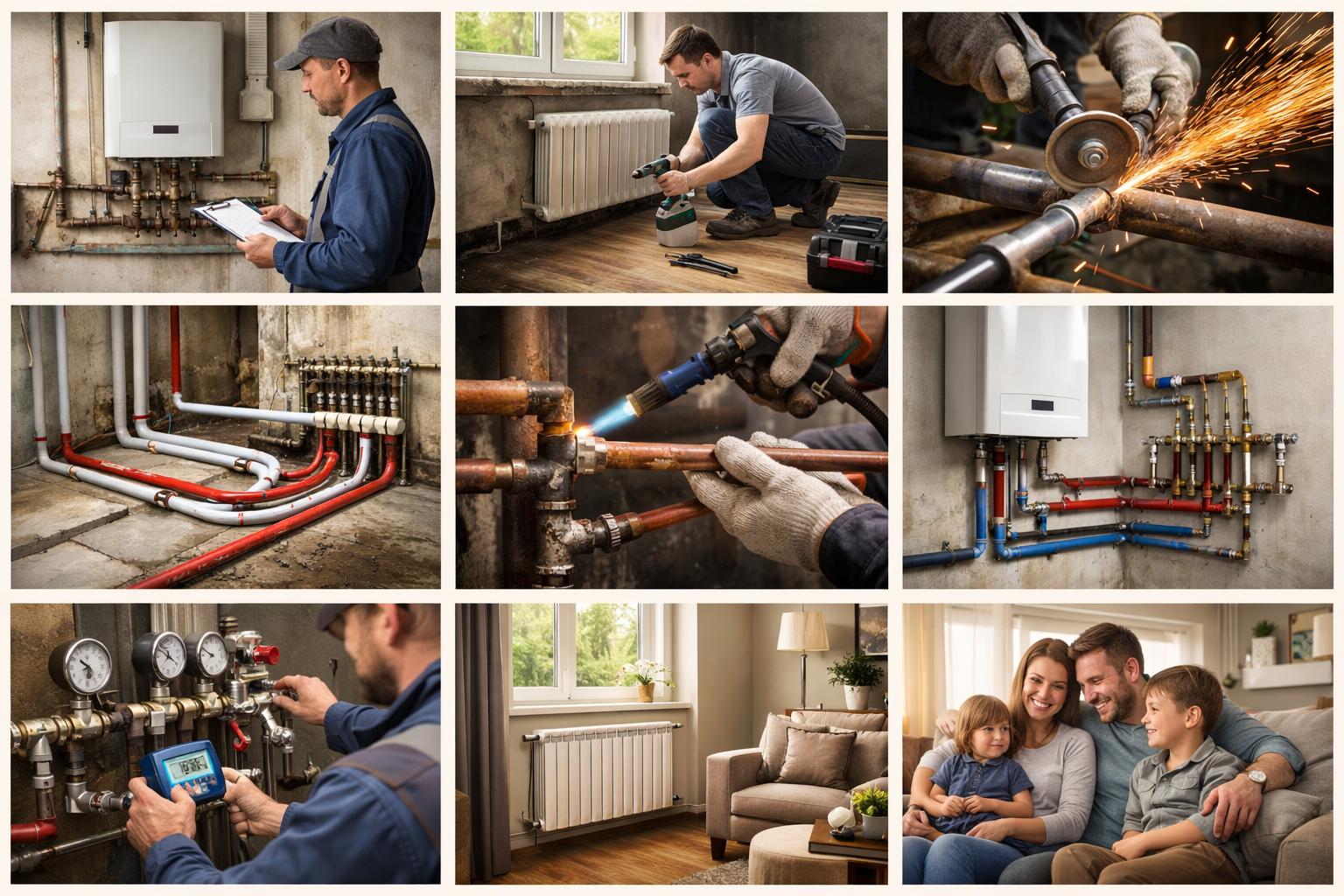 Перепланировка отопления в частном доме в Звенигороде — полный пошаговый план