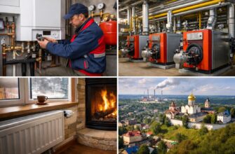 Отопление в Звенигороде: классификация систем