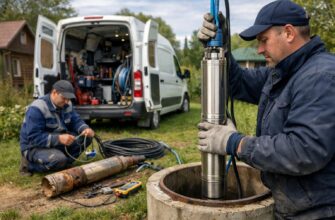 Замена насоса скважины в Звенигороде