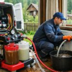 Промывка отопления дачи в Звенигороде