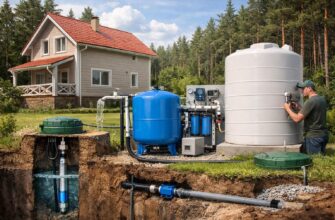 Автономное водоснабжение коттеджа в Звенигороде