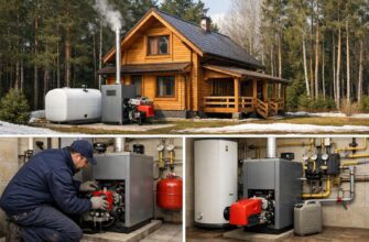 Дизельное отопление дачи в Звенигороде