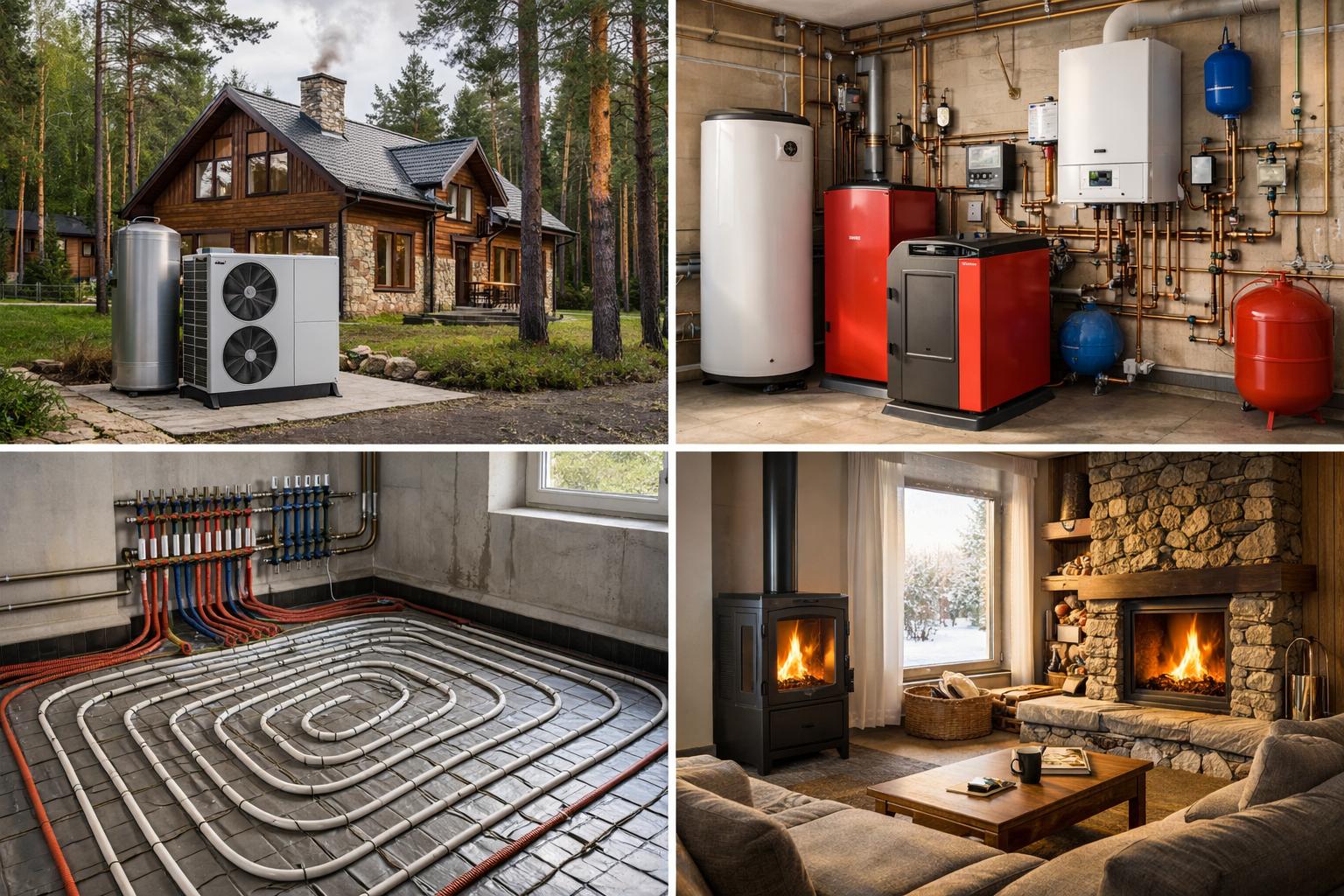 Звенигород Отопление коттеджа в Московской области — лучшие решения от «Звенигород - системы отопления водоснабжения 8 495 744 67 74»