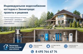 Ремонт водоснабжения на даче в Звенигороде