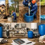 Водоснабжение коттеджа из скважины в Звенигороде