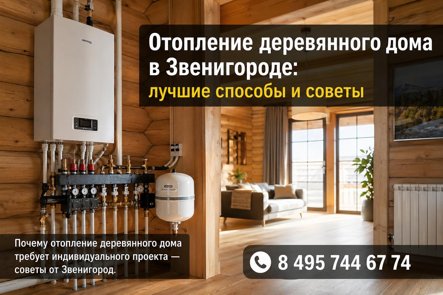 Почему отопление деревянного дома требует индивидуального проекта — советы от Звенигород