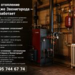 Паровое отопление в коттедже Звенигорода