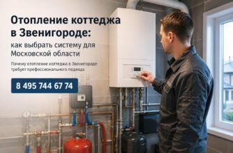 Отопление коттеджа в Звенигороде: как выбрать систему