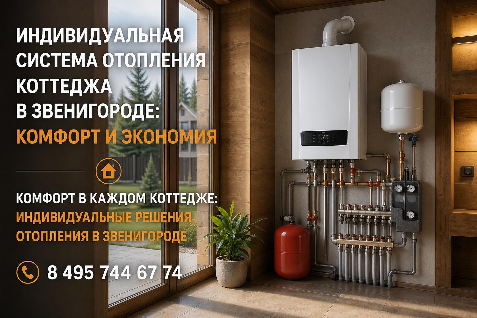 Комфорт в каждом коттедже: индивидуальные решения отопления в Звенигороде