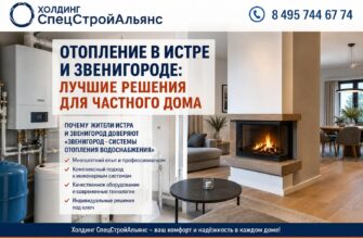 Отопление в Истре и Звенигороде