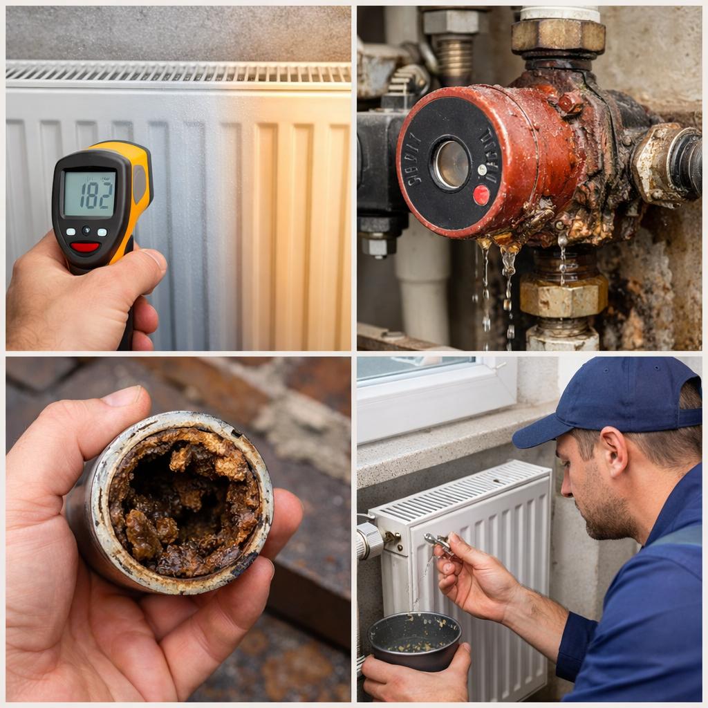 Звенигород Половина радиатора холодная — типичные причины и признаки