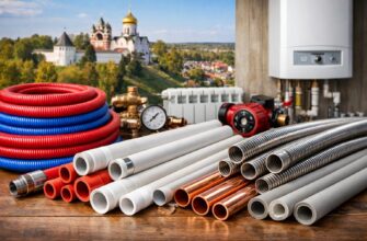 Звенигород: трубы для всех типов систем отопления