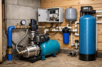 Установка автоматики для водоснабжения частного дома в Звенигороде