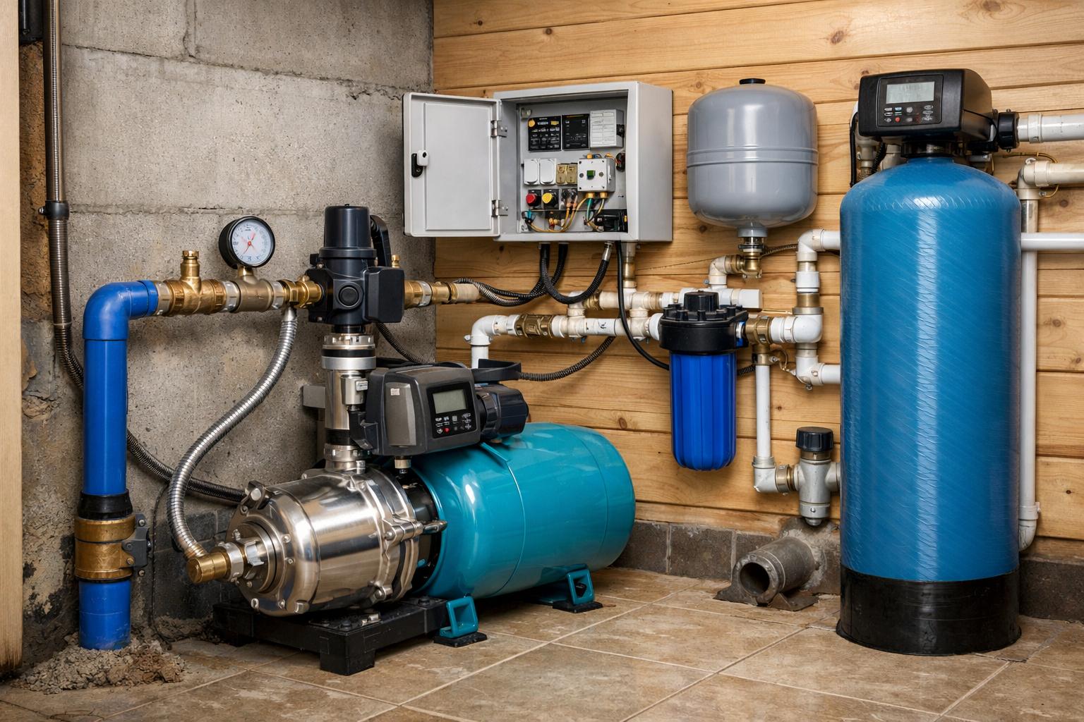 Надёжная автоматика водоснабжения в Звенигороде — под ключ с гарантией