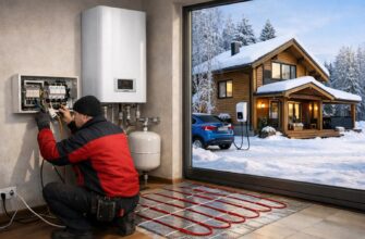 Отопление дома в Звенигороде: электричество или газ