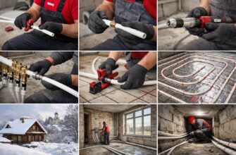 Звенигород: как проходит монтаж труб Рехау (Rehau)