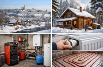 Отопление в частном доме в Звенигороде: пошаговое руководство