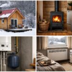 Отопление дома 36 м² в Звенигороде