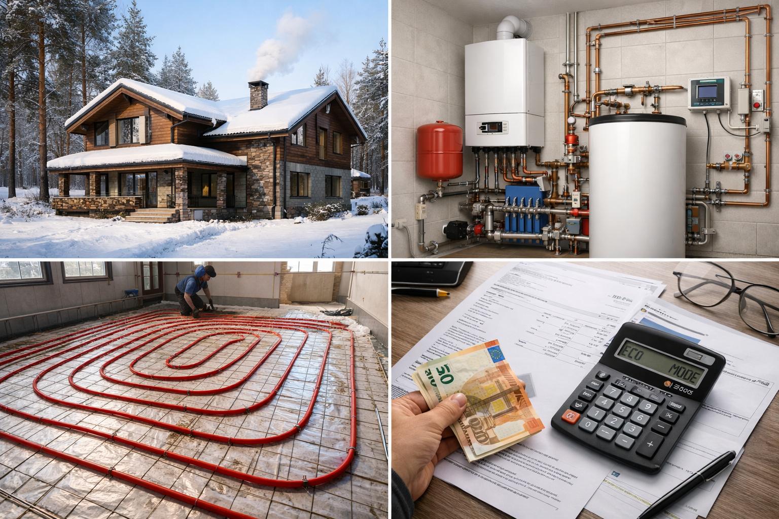 Отопление дома 130 м² в Звенигороде: что важно учесть при выборе системы Отопление дома 130 м² в Звенигороде: что важно учесть при выборе системы