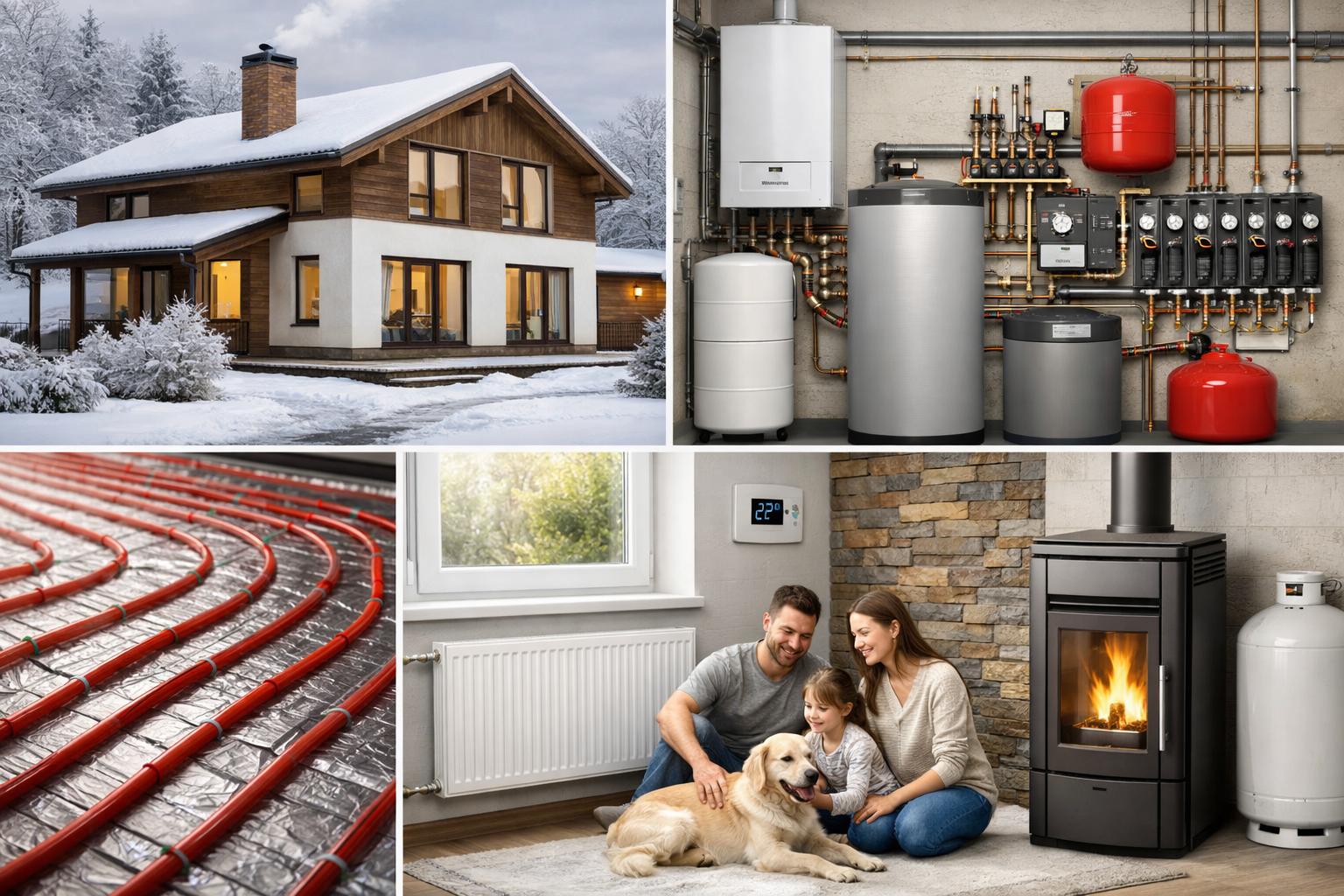 Особенности отопления дома 190 кв. м в климате Звенигорода: что важно учесть