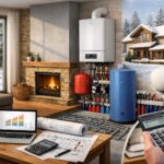 Отопление дома 90 м² в Звенигороде