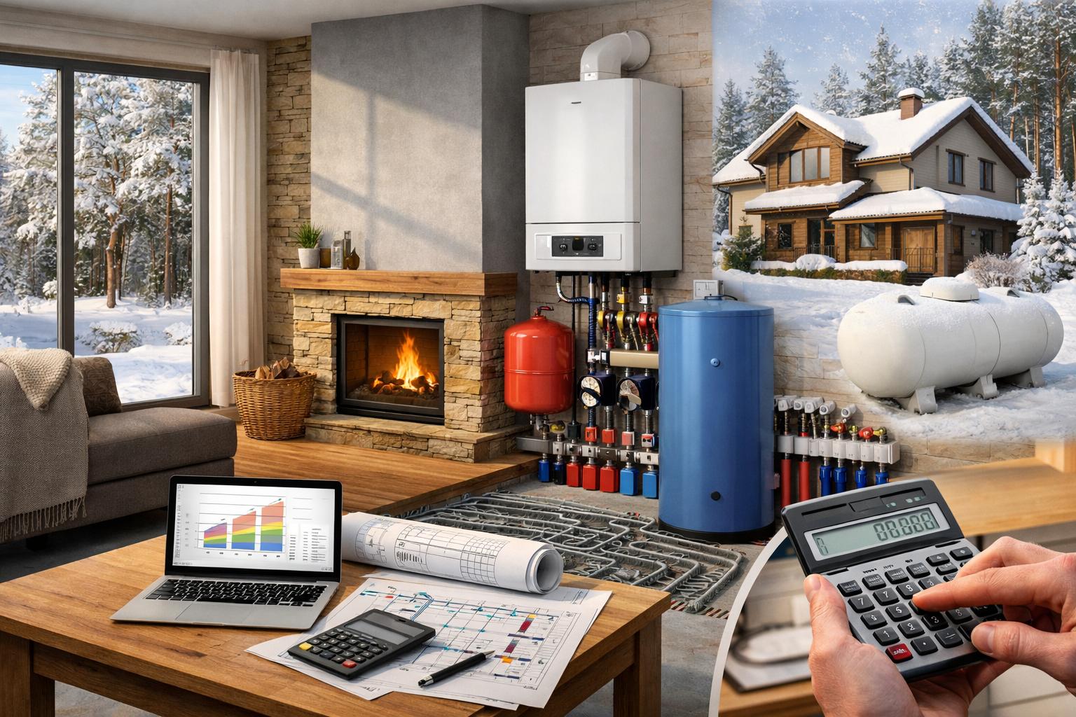 Узнайте, какой тип отопления идеально подойдёт для вашего дома 200 м² — консультация от Инженерные коммуникации 8 495 744 67 74