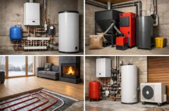 Отопление дома 70 кв. м в Звенигороде