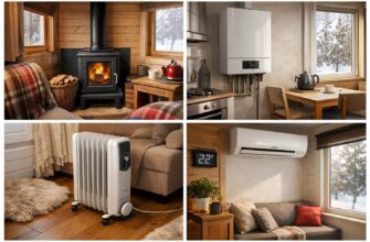 Звенигород: отопление дома 20 кв. м