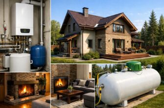 Отопление частного дома в Звенигороде: газовый котел