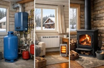 Отопление дачи в Звенигороде: сравнение