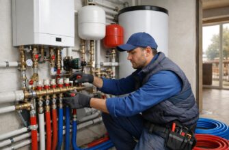 Установка отопления в Звенигороде