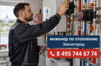 Инженер по отоплению Звенигород: когда ремонт систем отопления в Звенигороде превращается из катастрофы в штатную задачу
